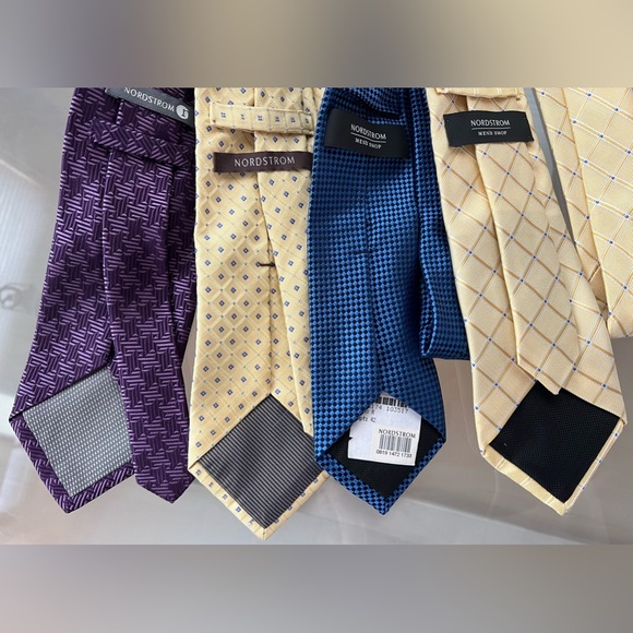 👔4️⃣ Bundle of 4 Nordstrom/ Nordstrom Men’s Shop Neckties/ Neck Ties—Standard - Picture 14 of 17